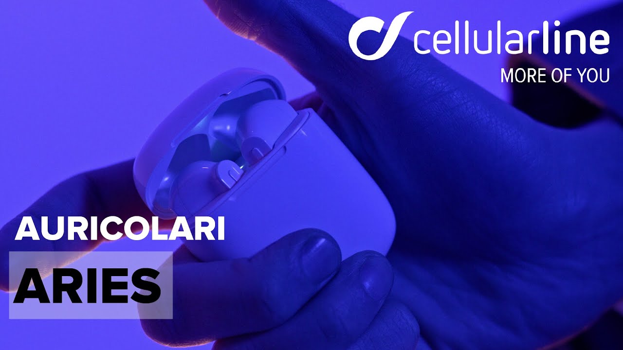Auricolari Wireless ARIES | Cellularline #MoreOfYou - YouTube