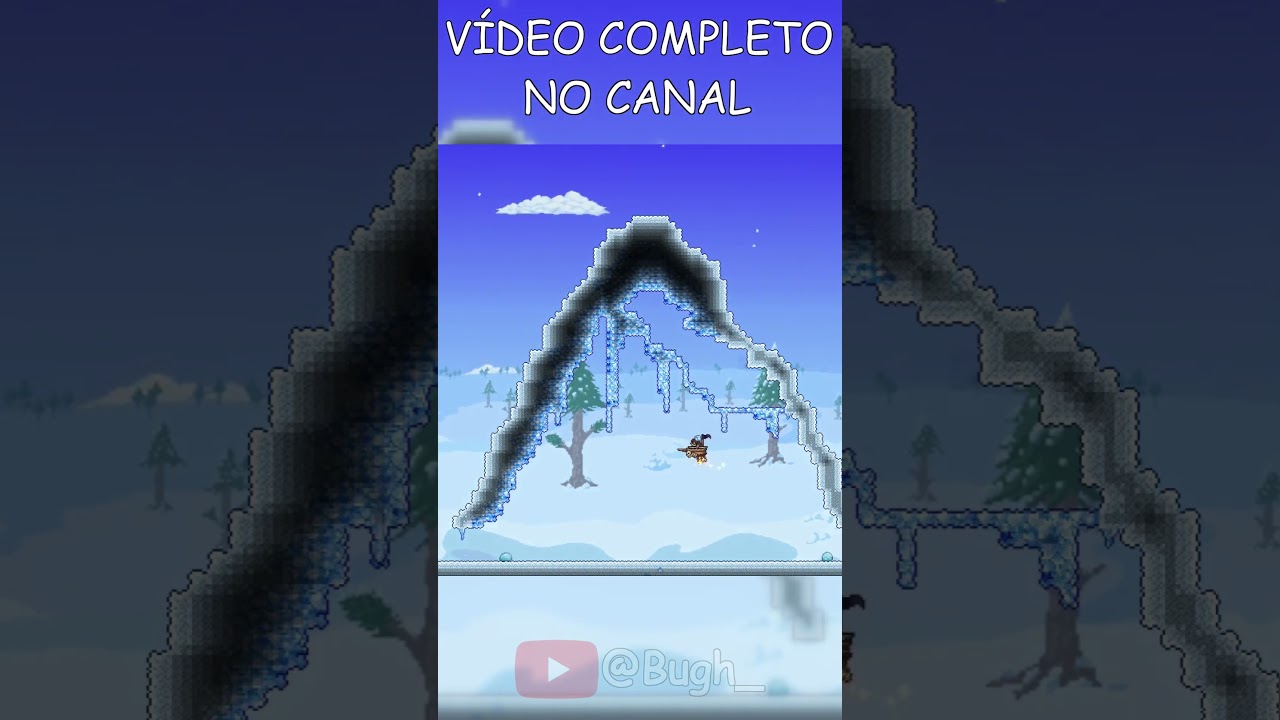 Construindo uma MONTANHA🏔️ no Terraria