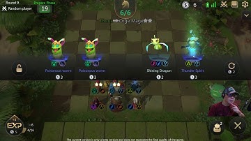 Auto Chess # 2 - Got to try out a legendary piece!  The Helicopter!