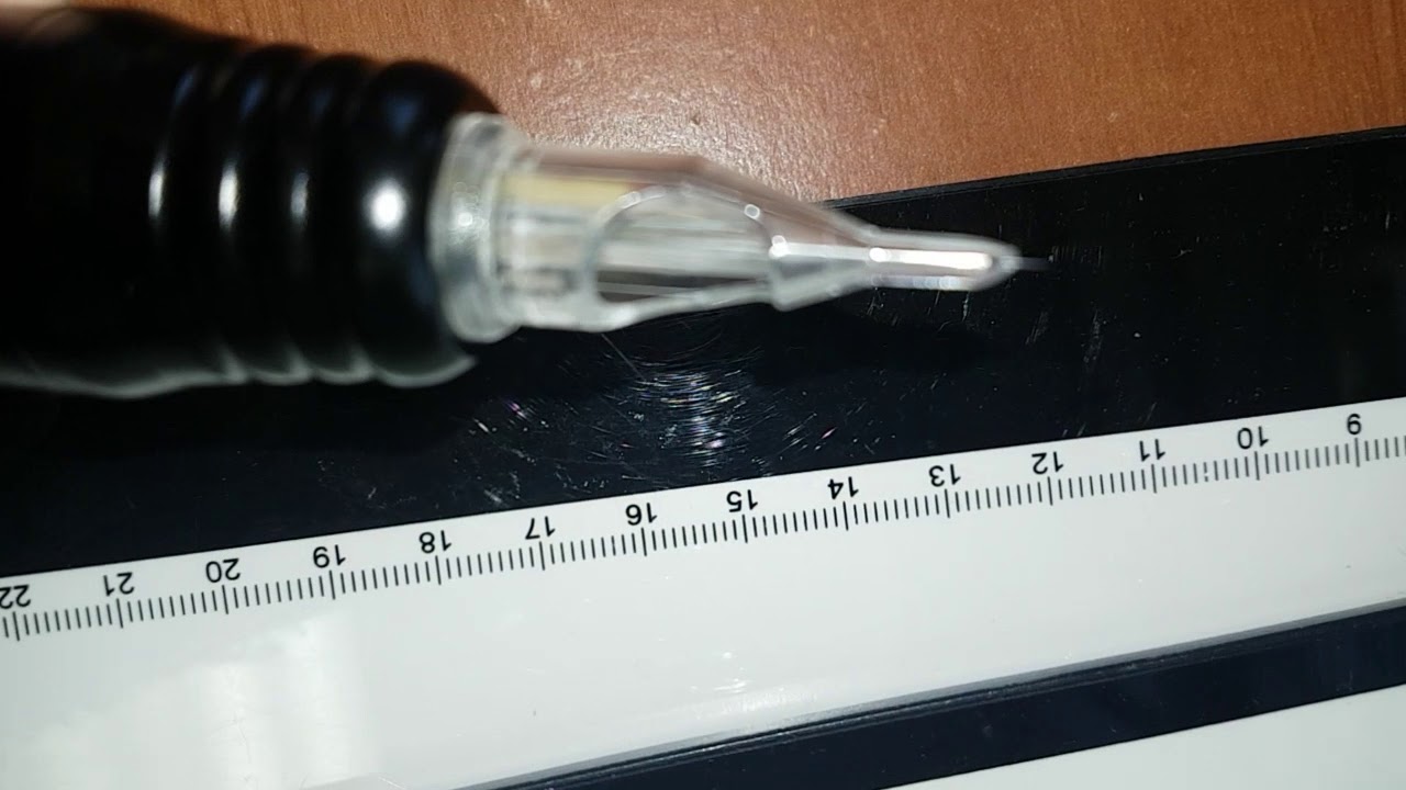 Rogue Pen rogue tattoo pen with Beyond liner cartridge - YouTube