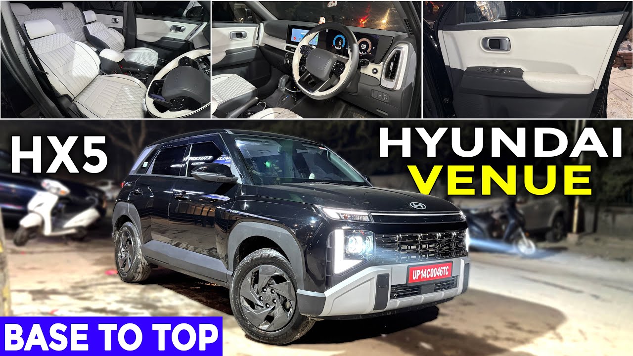 ICE GREY INTERIOR✅ BASE TO TOP✅ HYUNDAI VENUE HX5 MODIFICATION✅ HYUNDAI VENUE HX2 ACCESSORIES ✅