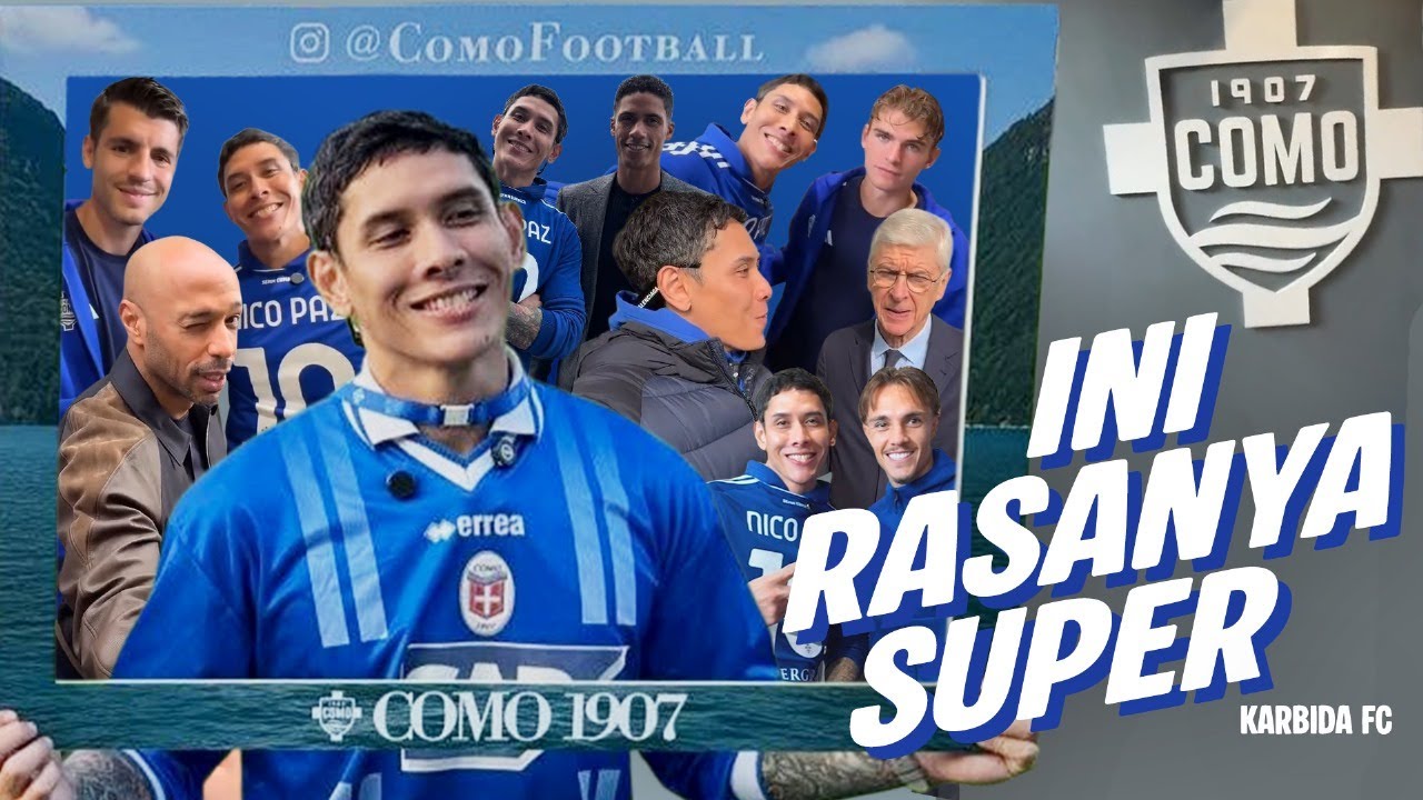 Ngobrol sama Wenger, di sapa Henry, legalisir jersi Nico Paz! SEMUANYA PAS BANGET GOXX!