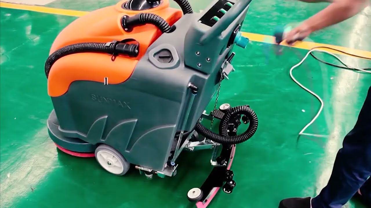 Professional Walk-behind Floor Scrubber - SUNMAX RT50AC