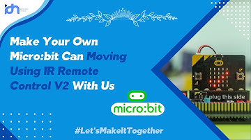 How to Make Your Tiny: bit Car Can Moving Using Micro: bit And IR Remote Control V2 | Q.A.R.H. | 8B