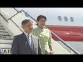 両陛下がベルギー到着 上空では空軍戦闘機が“エスコート” 空港で王女が出迎え(2026年6月20日)