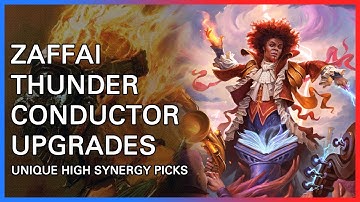 Zaffai Prismari Performance Upgrades | Prismari Performance Decktech | Zaffai Thunder Conductor EDH