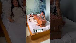 🛏️ Elle construit un mur au milieu du lit pour éviter son mari… sa réponse est géniale !