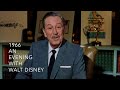 1966 "An Evening With Walt Disney" Walt's Last Filmed Appearance