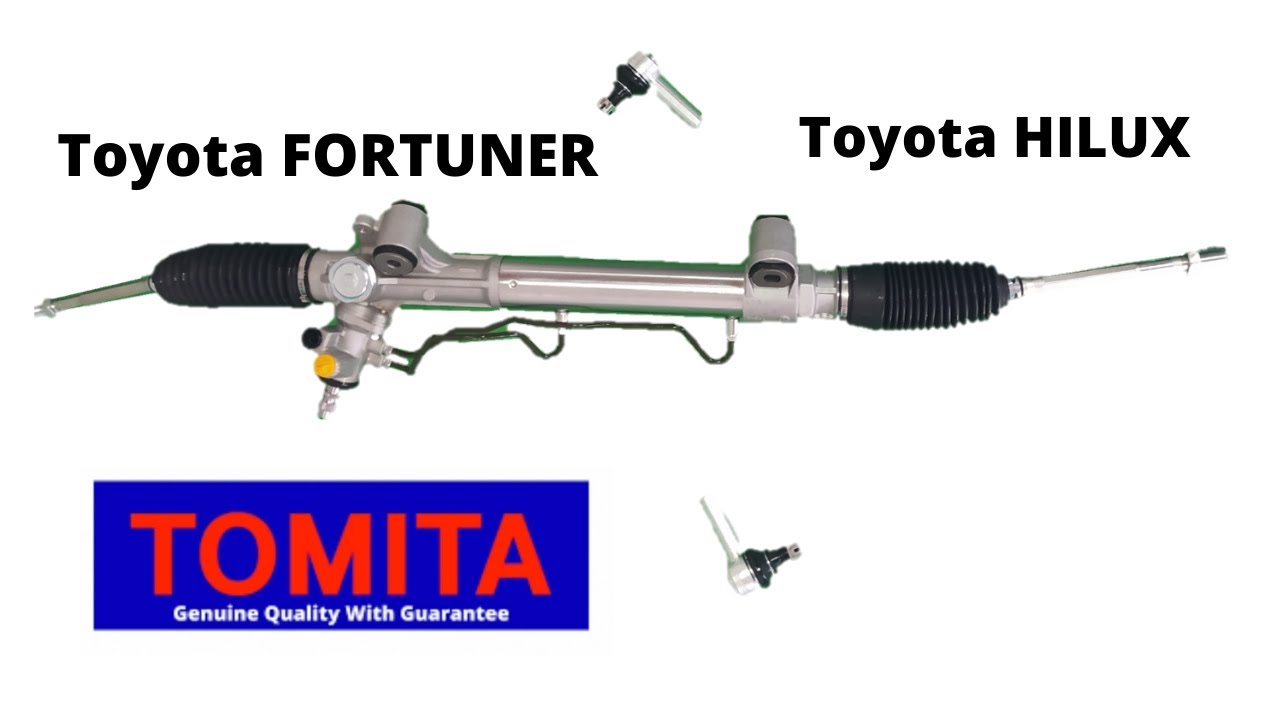 Unboxing CAJETIN de DIRECCION de Toyota FORTUNER HILUX Tomita 44200 0K040. ToyoFans.