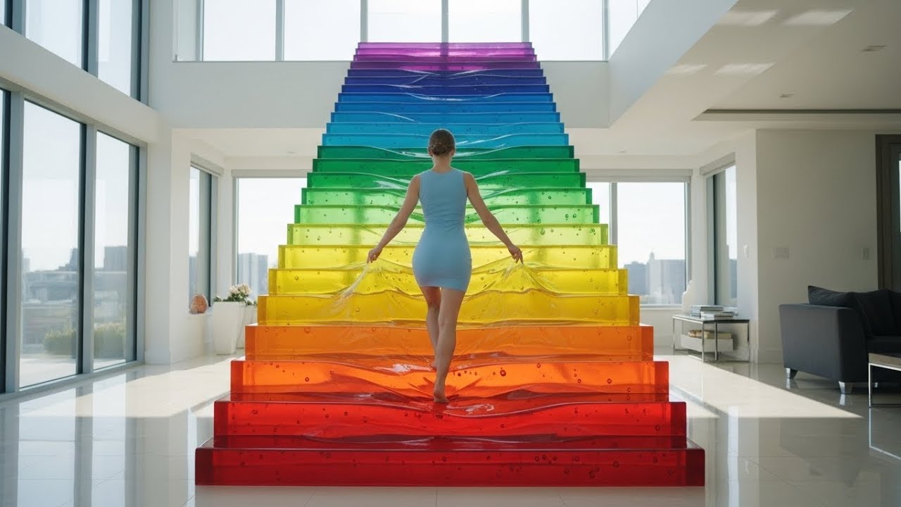 Which Dessert Stairs Would You Choose? 🤍 Oddly Satisfying AI ASMR