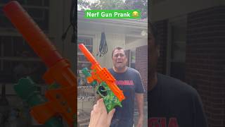 Hilarious Nerf Gun Prank #shorts