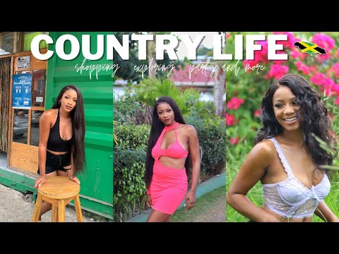 2022 RURAL LIFE IN JAMAICA: SPALDING CLARENDON VLOG(Shopping, Party,Chit-chat and.. | Annesha Adams