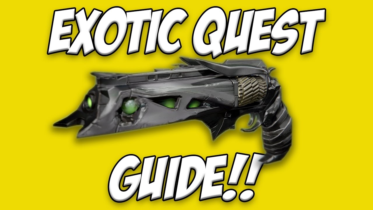 How to Get the Thorn in Year Three! Thorn Exotic Quest Guide.
