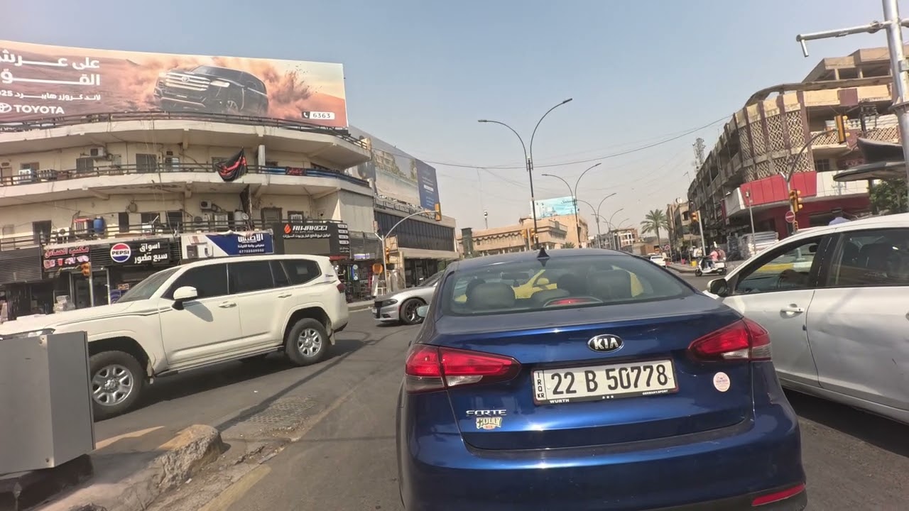 Arrivée à Baghdad