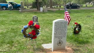 SAMPLE AND COREY GRAVESTONE DEDICATION CEREMONY