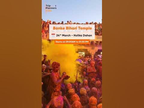 schedule of mathura holi