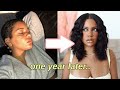 Bald to Healthy Inches in ONE YEAR! My secrets for growing hair fast