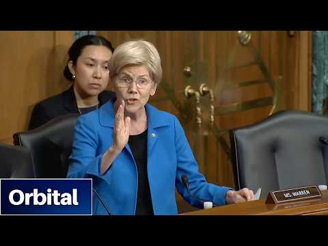 Warren Presses Bessent Over Trump Stock Trades in Senate Finance Hearing