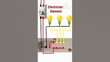 ▶️3Bulb 1Socket board connection/#shorts #shortvideo #shortsfeed
