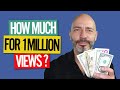 This Is How Much Money YouTube Paid Me For 1 Million Views On My Small Channel