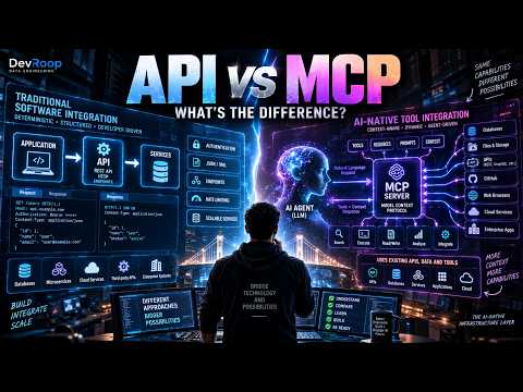 API vs MCP: What's the Difference? | DevRoop