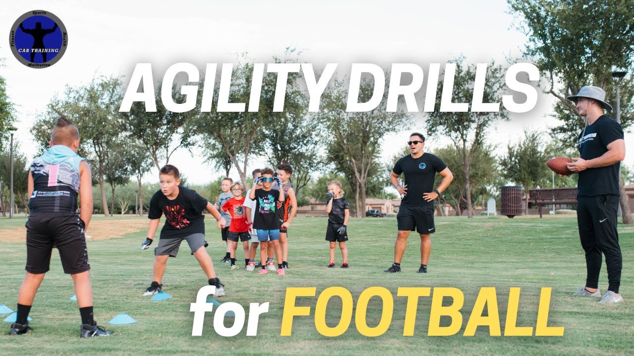5 Agility Drills for Football - YouTube