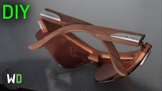 Making  wooden sunglasses  | Деревянные очки своими руками.