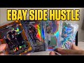 How much i make selling sports cards on ebay as a side hustle