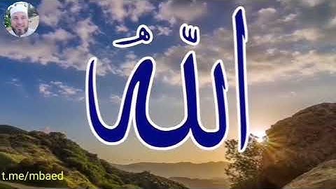 تلاوة هادئة بصوت الشيخ محمود المبيض من سورة التوبة 105-110