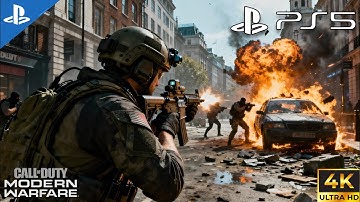 🇬🇧 Call of Duty MW3 – London Crisis Mission (Ultra Graphics 2K 60FPS)