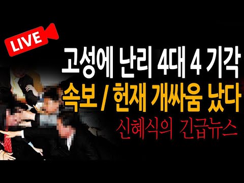 (신혜식의 긴급뉴스) <strong>속보</strong> / <strong>헌재</strong> 개싸움 났다 / 2025.03.28