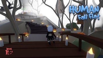 Human Fall Flat - Spooky Level Walkthrough | Custom Map | Steam Workshop | Full Gameplay