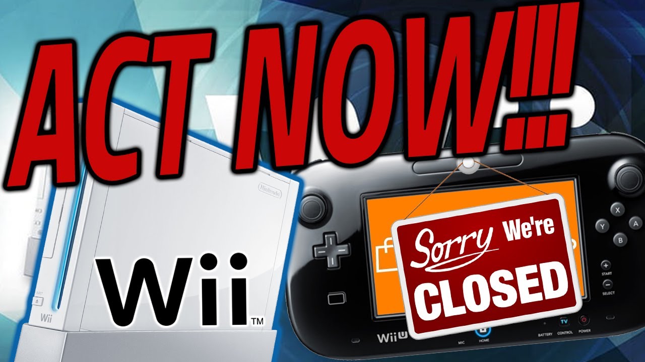 leraar fascisme sticker Nintendo Wii Virtual Console On Wii U | Wii U eShop Closing FOREVER -  YouTube