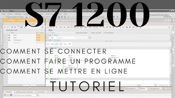 Introduction au logiciel TIA Portal pour les automates Siemens S7-1200