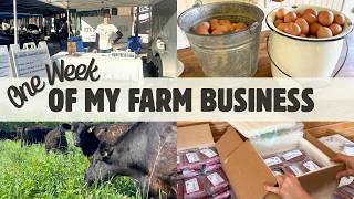 Managing my Small Farm Business || Farmer's Market & More!