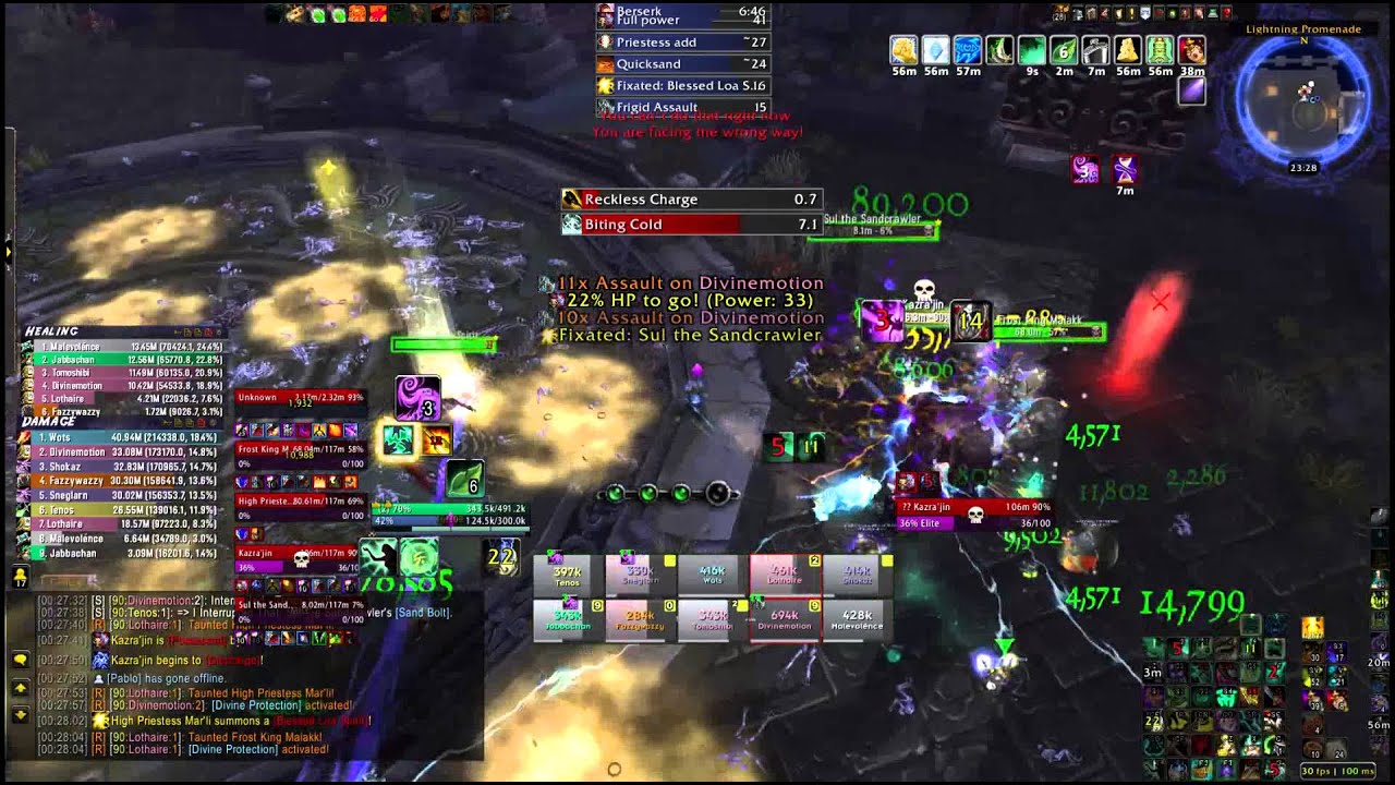The Machine vs Heroic: Council of Elders 10 man - Monk Mistweaver PoV