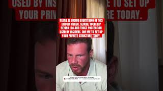 BITCOIN ETF SELLOFF CRUSHING RETAIL || XRP MOVING TO LLC & TRUST PROTECTION NOW #XRP #BitcoinCrash