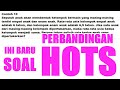 [HOTS TIU] KUMPULAN SOAL PERBANDINGAN KUANTITATIF LOLOS TES CPNS