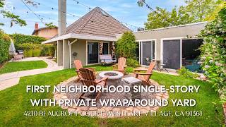 Rare Single-Story Home in Westlake Village's First Neighborhood Details