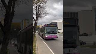 Autobuz Irisbus agora l E3 #576 pe linia M21 cu un șofer de milioane