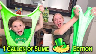 1 Gallon Green Leprechaun Slime!!