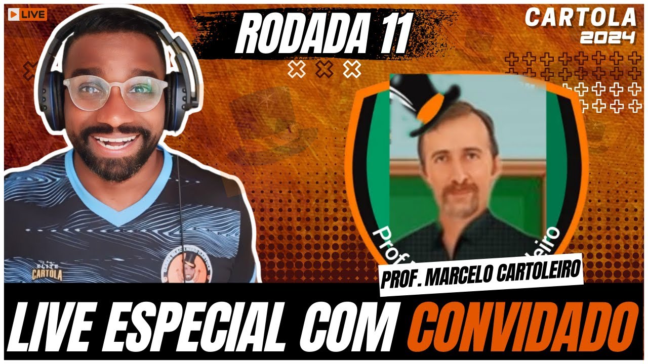 LIVE CARTOLAFC RODADA 11 : VAMOS ANALISAR OS JOGOS E TRAZER DICAS PARA ...