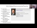 CEEN 101 - Week 9 - Introduction to Water Engineering and Hydrology