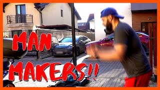 #Man-Makers! One of the hardest #crossfit exercises, combined with some #jumping in an #amrap!