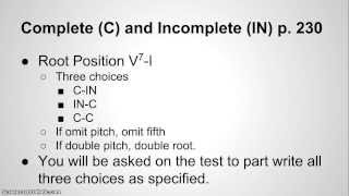Dominant Seventh Chords 1