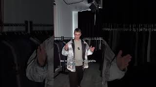 STONE ISLAND DENSE NYLON-TC, HAND SPRAYED REFLECTIVE