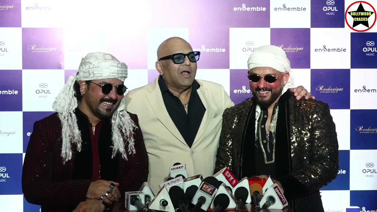 Star-studded launch of Shaarib Toshi’s  2nd tiled “Ishq Da Haasil” song from Sufi album "ROOHANIYAT"