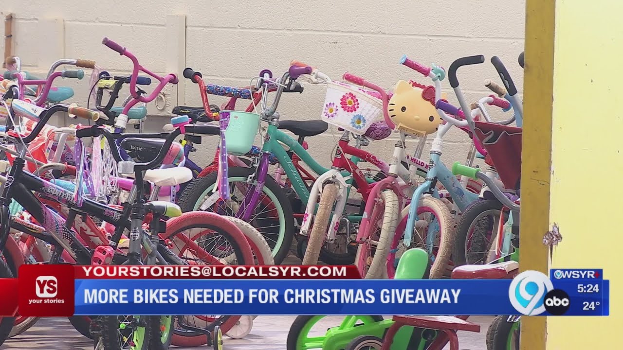 Bikes still needed at NYS Fairgrounds for annual Christmas