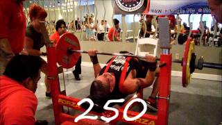 Jim DuVall 181 Raw @ USPA Johnnie Jackson Powerlifting Pro Push-Pull 6/23/12