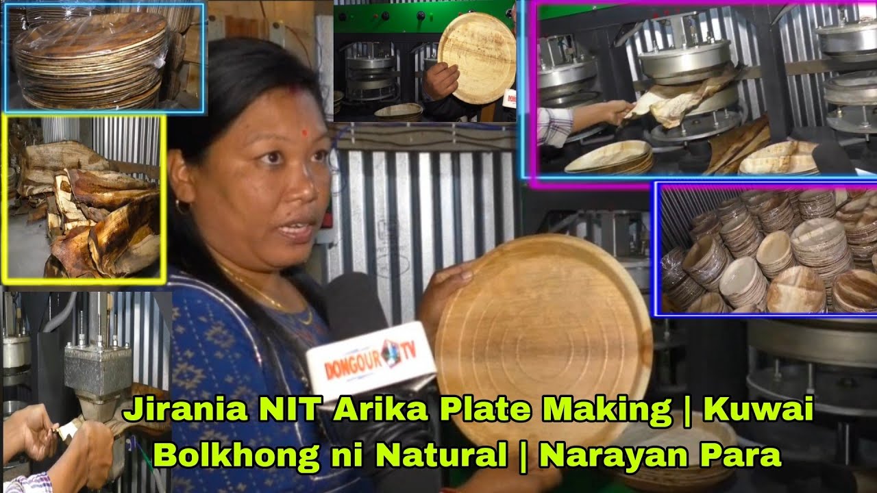 Kuwai Bolkhong ni plate khurini Industry Tiprasani A/S Arika Plate Making NIT Jirania Narayan Para